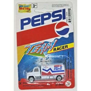 1993 Golden Wheel Pepsi Team Racer Die-Cast Car Diet Pepsi Tanker Truck HW19